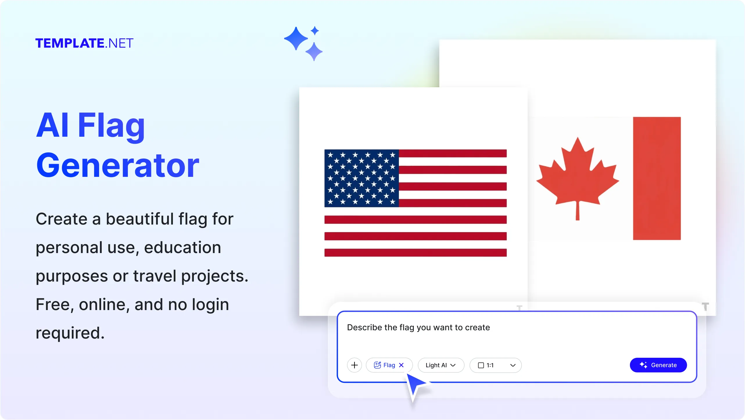 Free AI Flag Generator, Create Flag Designs Online [ No Signup ]